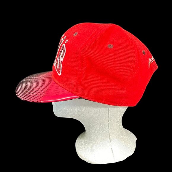 Chicago Bulls - Mitchell & Ness Hardwood Classic - NBA Snapback Hat Cap - Red - Picture 3 of 13